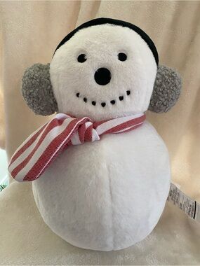 Adorable Plush Snowman Pillow from Costco